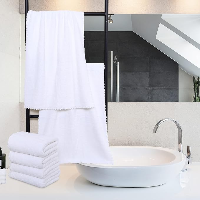MOONQUEEN 6 Pack Premium Hand Towels - Image 3