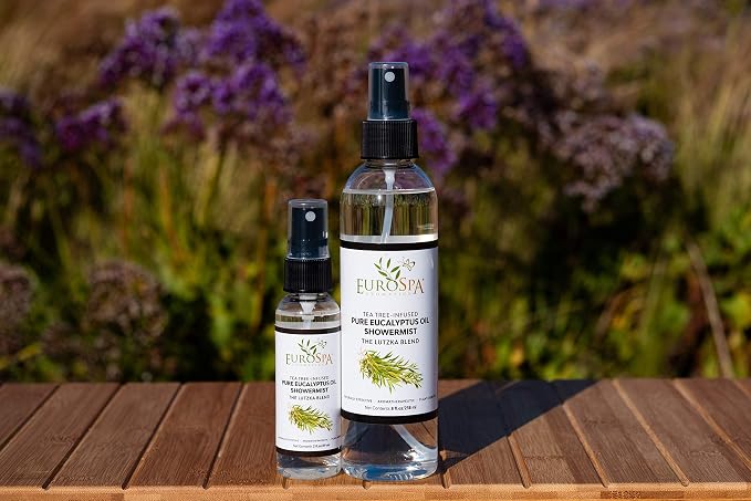 EuroSpa Aromatics Pure Eucalyptus Oil ShowerMist and Steam Room Spray, - Image 9