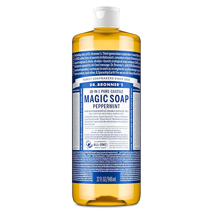 Dr. Bronner's Pure-Castile Magic Liquid Soap by DrBronners