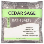 Soothing Touch Bath Salts Pouch, Cedar Sage, 8 Ounce by Soothing+Touch
