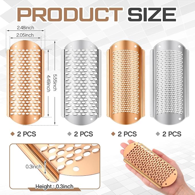 Moxweyeni 8 Pack Rose Gold - Image 2