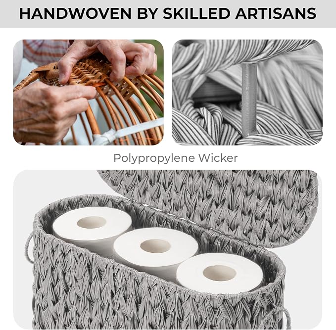 GRANNY SAYS Toilet Paper Storage Basket - Image 9
