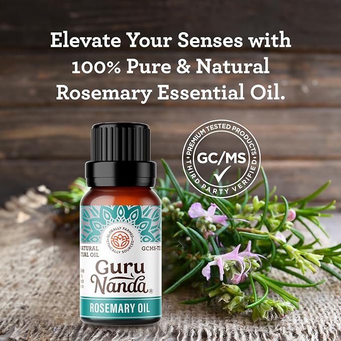 GuruNanda Rosemary Essential Oil - Image 2