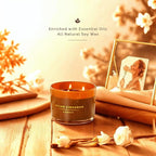 Luxury Cinnamon Scented Fall Candle - Image 2