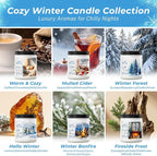 Winter Candle Set | 6 Pack Christmas Scented Candles - Image 2