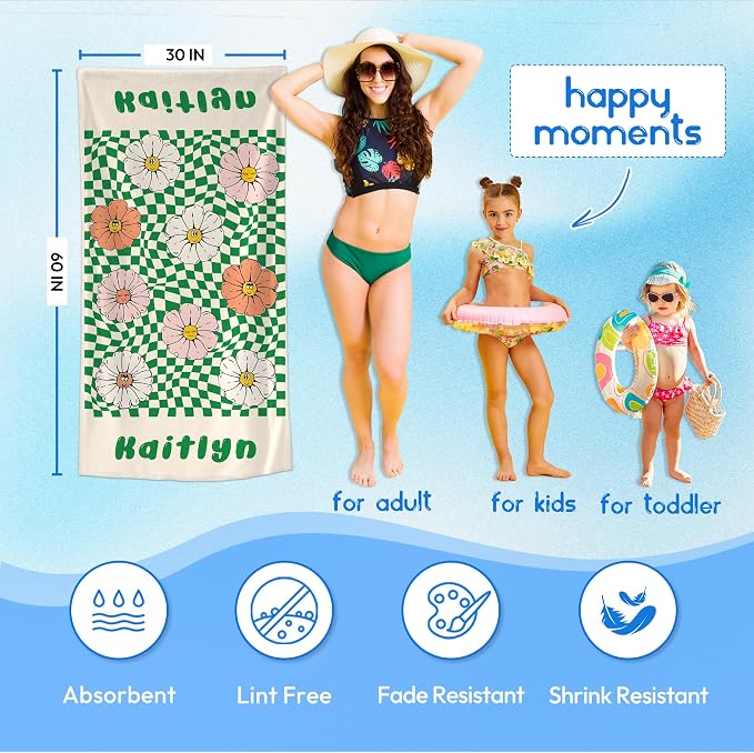 JML Personalized Beach Towel - Image 3