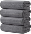 ecolook 4 Pack Microfiber Bath Towels, 31 x 63 inches Extra Large Bath Towel Set by Unknown