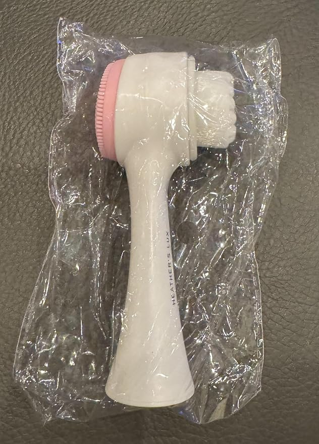 Face Brush, 2 in 1, Facial Cleansing Exfoliating Brush, Double Sided Soft - Image 7
