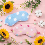 2PCS Plush Sleeping Eye Mask, Soft Plush Eye Mask, Fuffy Eye Cover Comfortable - Image 6