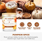 One Fur All Pet House Fall Candles, Long Lasting, Clean Burning, Soy Wax - Image 2