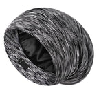 LULUSILK Mulberry Silk Lined Sleep Cap, No More Frizzy Tangled Hair, Stay On by LULUSILK