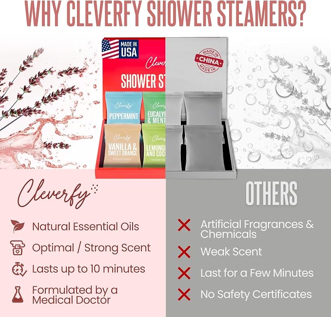 Cleverfy Shower Steamers Aromatherapy - Image 6