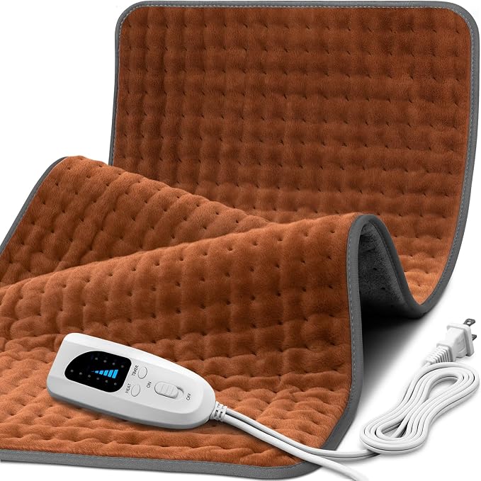 XXXL Heating Pad for Back Pain Relief, Heated Pad for by TATOWN