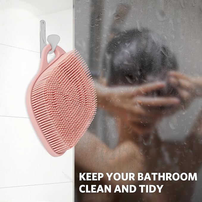 Sndyi Silicone Body Scrubber, Gentle Exfoliating Body Scrubber - Image 7