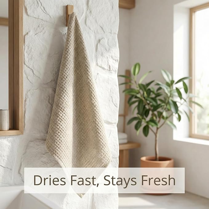 100% European Linen Hand Towels - Image 4