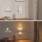 JandCase Night Lights Plug into Wall, Dusk to Dawn Sensor, 3000K Soft White LED - Image 2