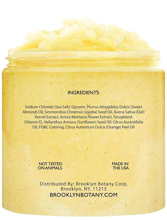 Brooklyn Botany Sweet Orange Body Scrub - Image 3