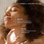 Advanced Clinicals Vitamin C Face Toner + Ferulic Acid & Rosewater, Antioxidant - Image 5