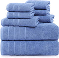 Casa Platino Cotton Bath Towel 8 Piece Set by CasaPlatino