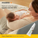 Medela Organic Nipple Cream & Pumping Lubricant, Soothes & Nourishes - Image 3