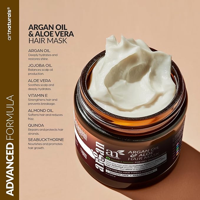 Artnaturals Hair Mask for Dry, Damaged Hair - Image 3