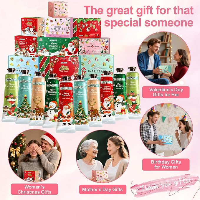 10 Pack Christmas Hand Lotion Gifts Set, Easter Basket Stuffers, Moisturizing - Image 4