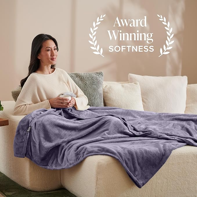 Bare Home Fleece Blanket - Image 2