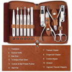 FAMILIFE Manicure Set, Professional Manicure Kit Nail Clippers Set 11 in 1 - Image 9