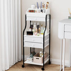 HapiRm Floor Makeup Organizer Storage by HapiRm