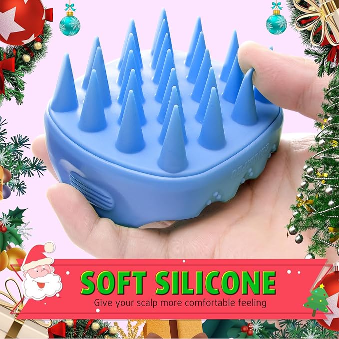 Cbiumpro 2-Pack Scalp Massager Shampoo Brush, Ultra Soft Silicone Scalp - Image 4