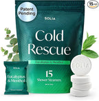 Solia Shower Steamers Eucalyptus and Menthol 15-Pack by Unknown