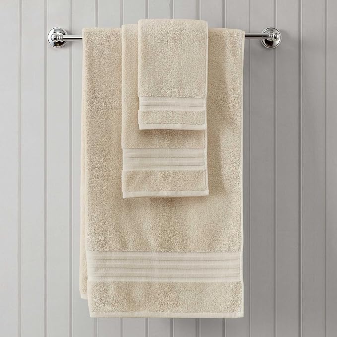 Martha Stewart - Bath Towels, Soft & Absorbent 100% Cotton Towels, Plush 700 GSM - Image 5