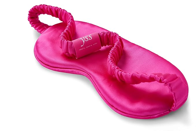 Silk Sleep Mask Light Blocking Luxury 100% Mulberry 19mm Silk Eye Mask Eye - Image 4