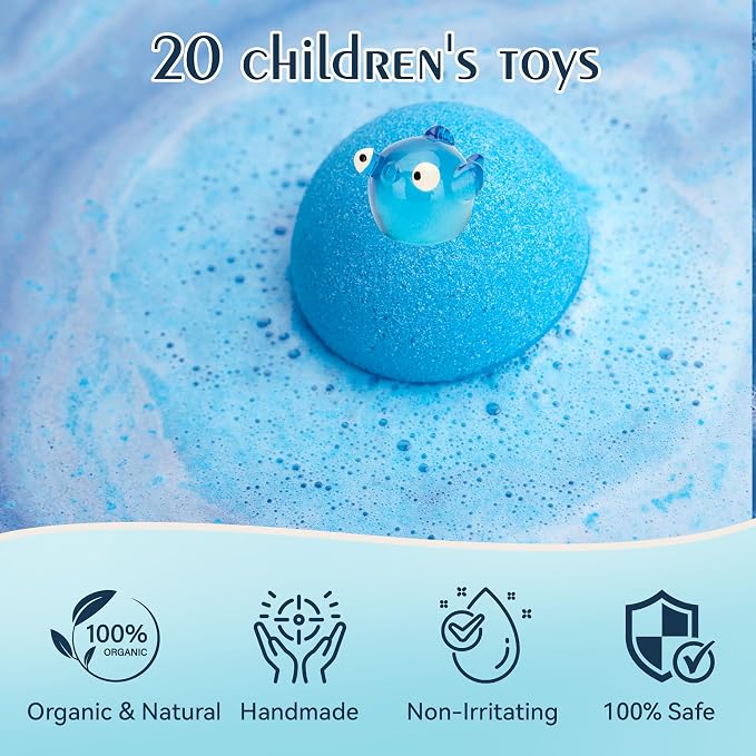20 Pack Bath Bombs for Kids - Image 7