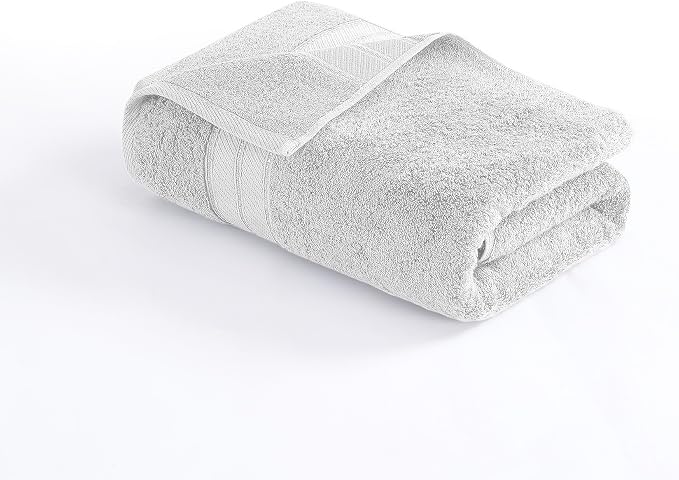Modern Threads 4-Pack SpunLoft Bath Sheet Grey 35x66 - Image 5
