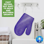 Honeycomb Exfoliating Bath Gloves - Image 6