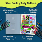RYVE Adult Coloring Book Set for Adults Relaxation - Image 4