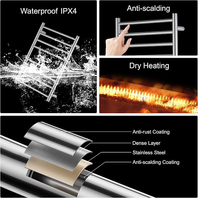 Electric Heated Towel Warmer - Image 7