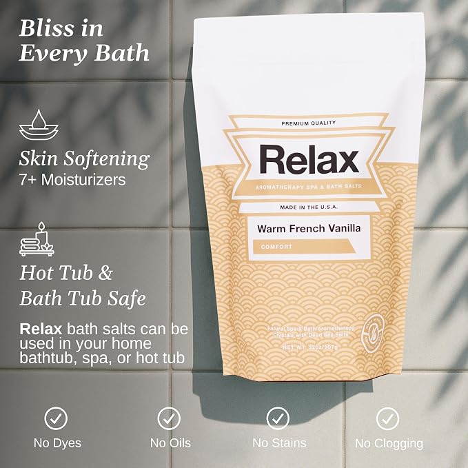 Relax Spa & Bath Aromatherapy Bath Salts - Image 3