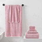 REDKISS Ultra Soft Bath Towels Set of 6 Large 35"x70" | 100% Microfiber - Image 8