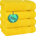 Cotton Paradise Hand Towels for Bathroom, 100% Cotton Turkish 4 Piece Hand by UNITEDHOMETEXTILE