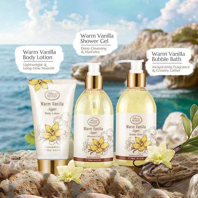 Bath and Body Warm Vanilla Sugar Spa Gifts - Image 4