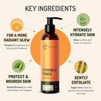 Eve Hansen Vitamin C Toner for face | 8 oz Hydrating Facial Toner Pore Minimizer - Image 4