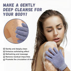 Exfoliating Dual Texture Bath Gloves - Image 2
