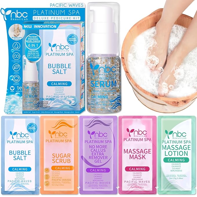Pedicure Foot Soak Set by nbcBeautiLab