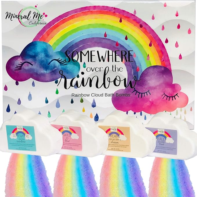 Bath Bombs - Organic Magic Rainbow Bubble Bath Bombs w/Moisturizing Shea Butter - Image 8