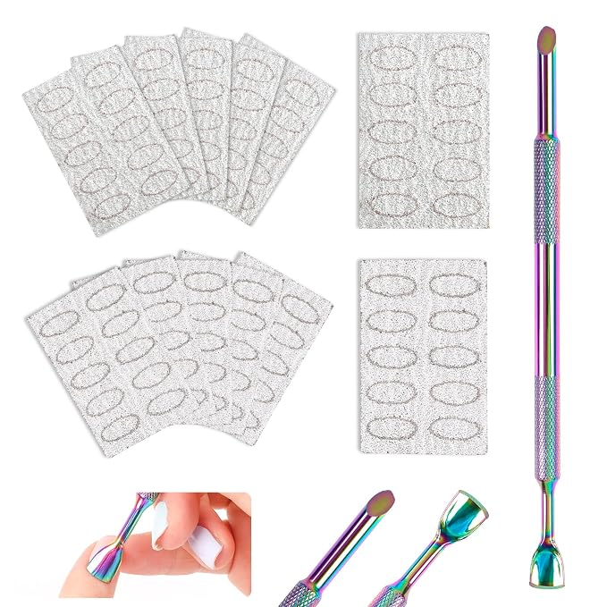 Dual Ended Cuticle Remover, Pre-Treatment Cuticle Pusher by ASTONFOG