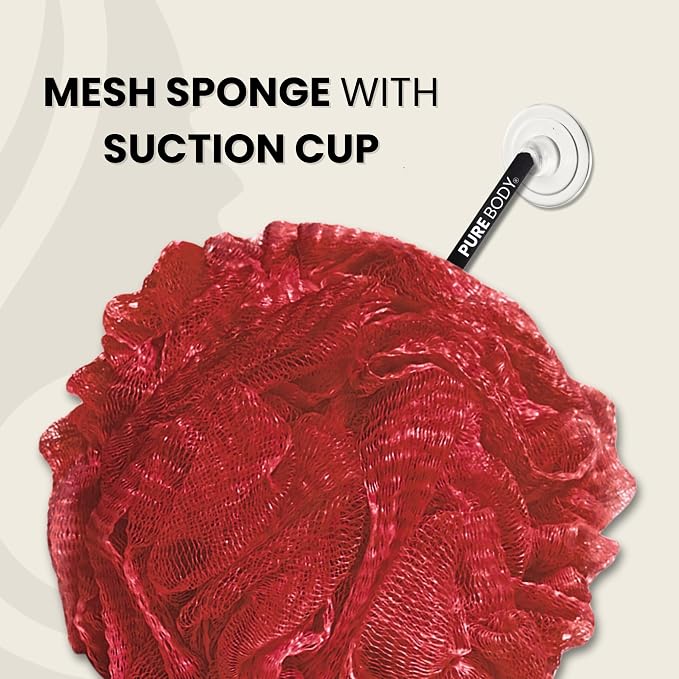 Large Bath Sponge Pack of 3 – Soft 70G Mesh Loofahs - Image 7