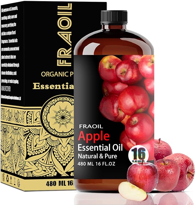 Apple Essential Oil, Apple Oil 16 Fl Oz 480 ML by FRAOILESSENTIALOIL