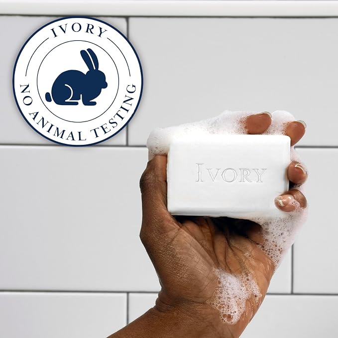 Ivory Body Wash + Gentle Bath Bar Soap Bundle Designed - Image 3
